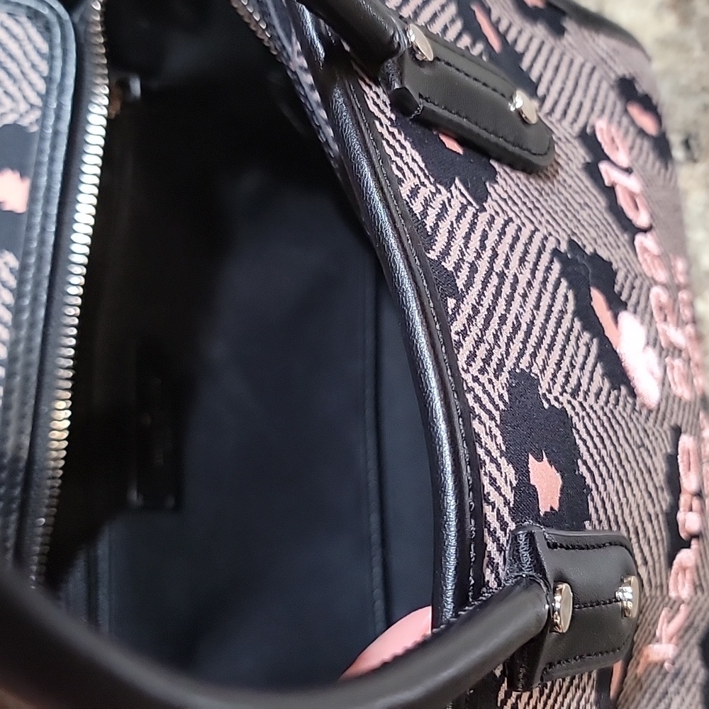 Kate Spade EUC Ella herringbone floral mini tote - Picture 9 of 9